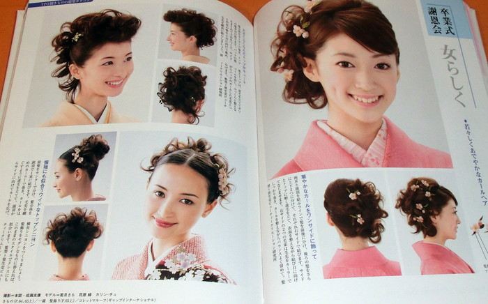 Make-up and Hairstyle for KIMONO book from japan japanese - Books WASABI